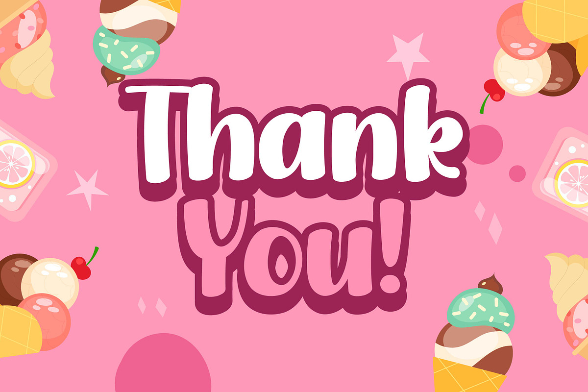 Holy Sugar - Cute Playful Font, a Font by Gumrega Studio (Photo 8 of 8)