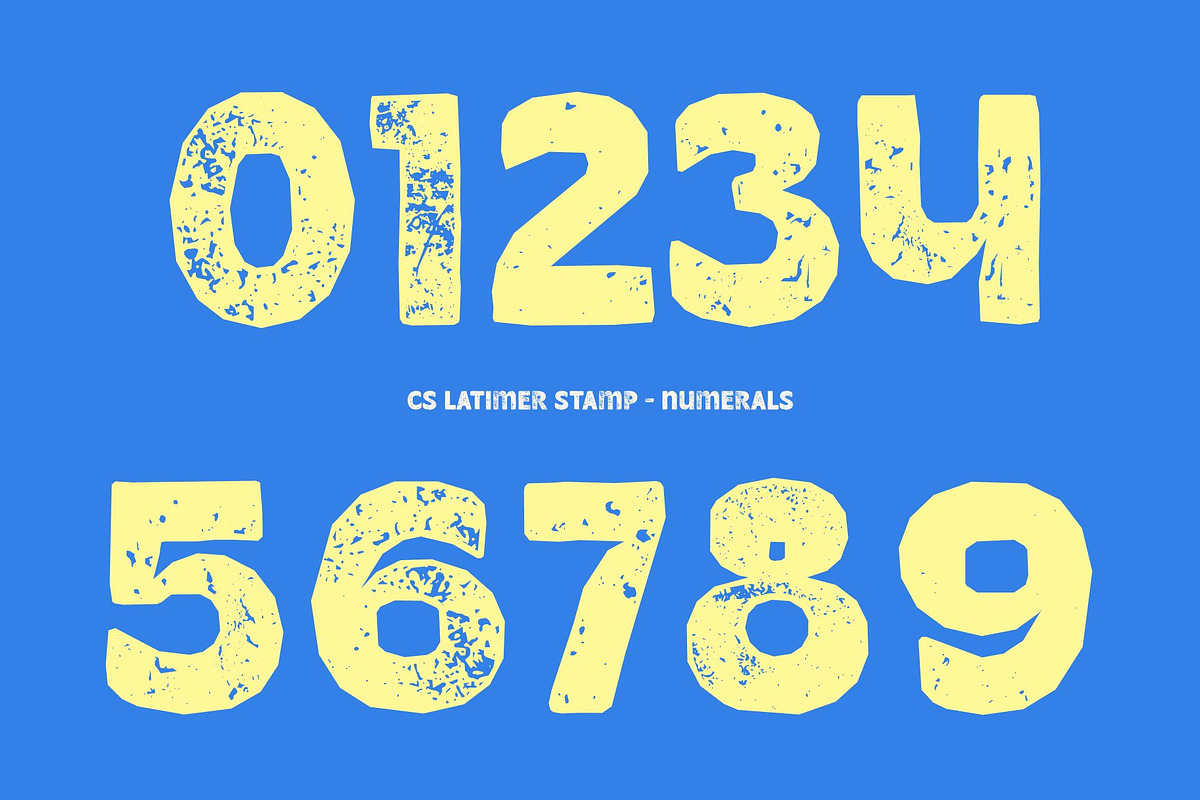 CS Latimer Stamp, a Sans Serif Font by Craft Supply Co. (Photo 6 of 8)