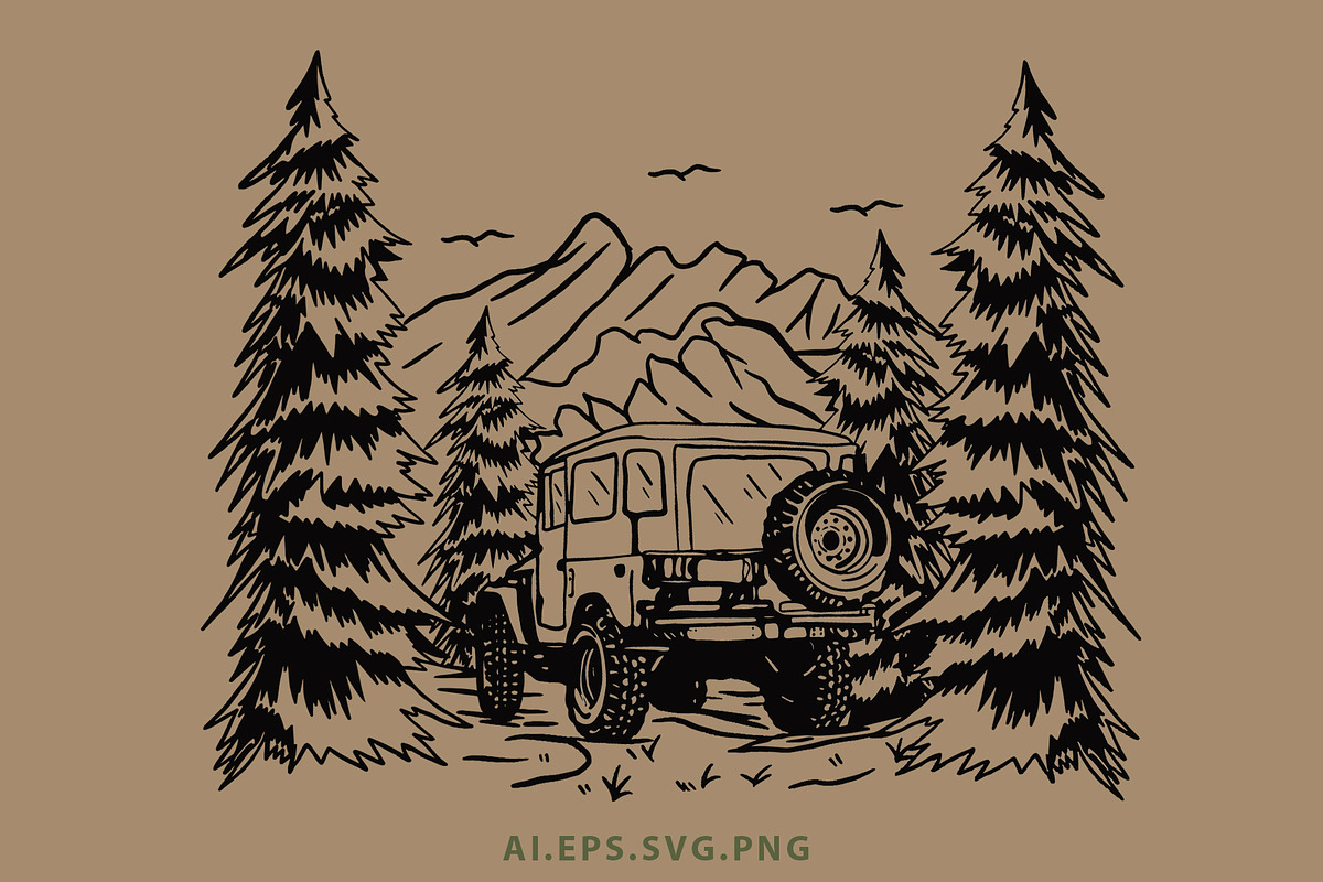 Outdoor Adventure, a Sport Illustration by kalehstudio