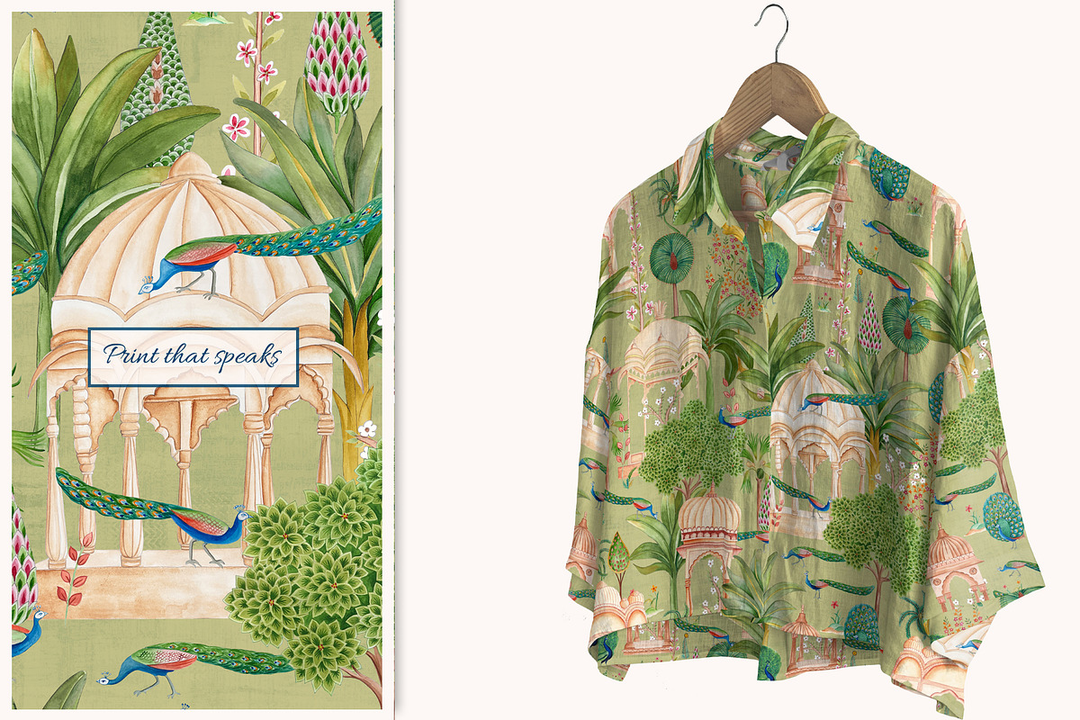 Pichhwai Magic Prints & Patterns, a Pattern Graphic by GND ART STUDIO (Photo 6 of 8)
