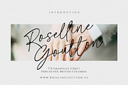 Rosethine | Chic Calligraphy, a Script Font by MJB Letters (Thumbnail 2 of 10)