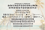 Retro Beach | Script Font, a Script Font by Scratchones (Thumbnail 7 of 9)