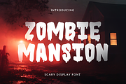 ZOMBIE MANSION, a Blackletter Font by Mozatype (Thumbnail 1 of 10)