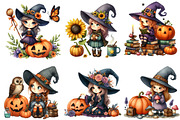 Halloween Witch clipart, an Illustration by Designworld (Thumbnail 3 of 6)