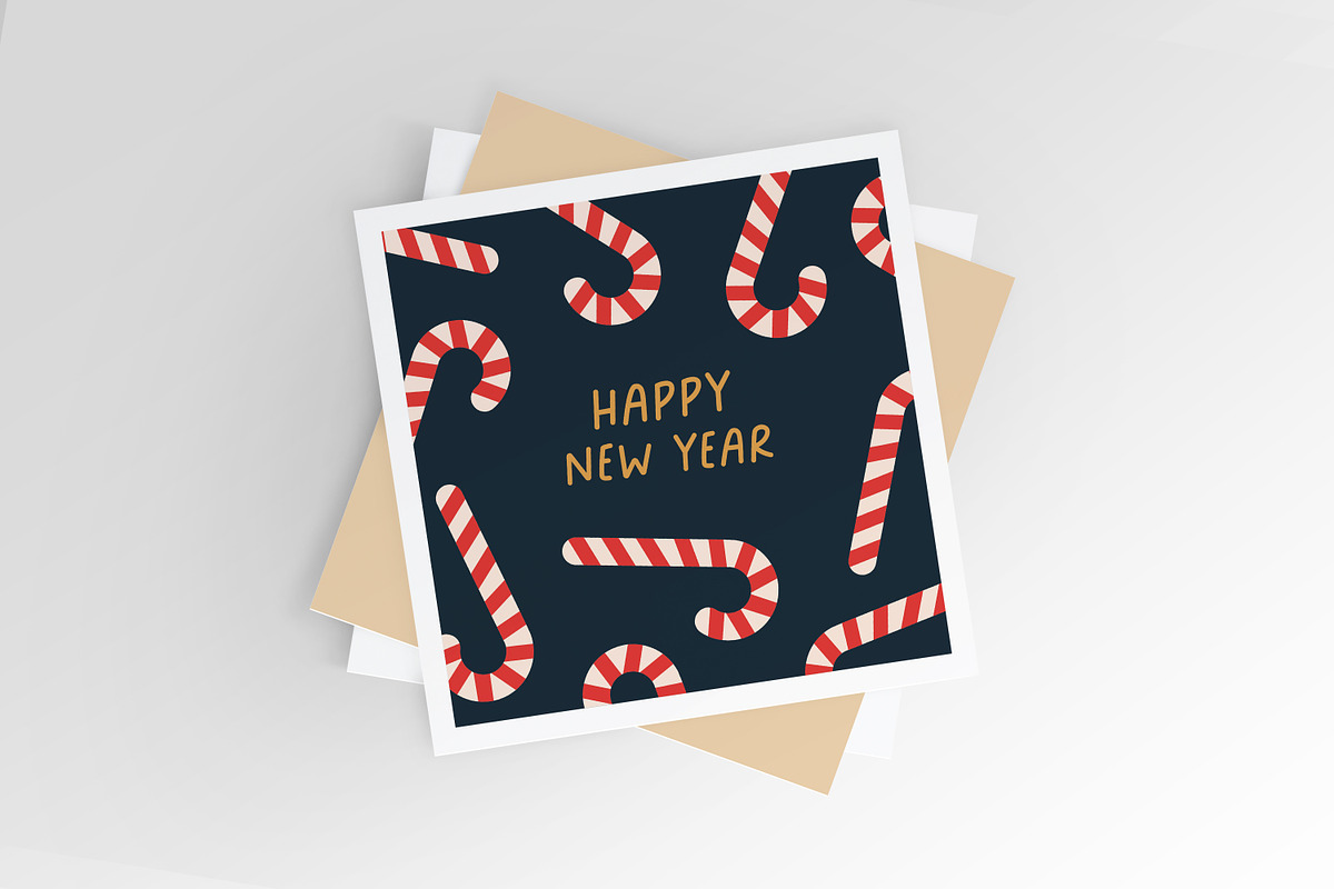 Christmas & New Year holiday cards, a Seasonal Illustration by Good Studio (Photo 6 of 9)