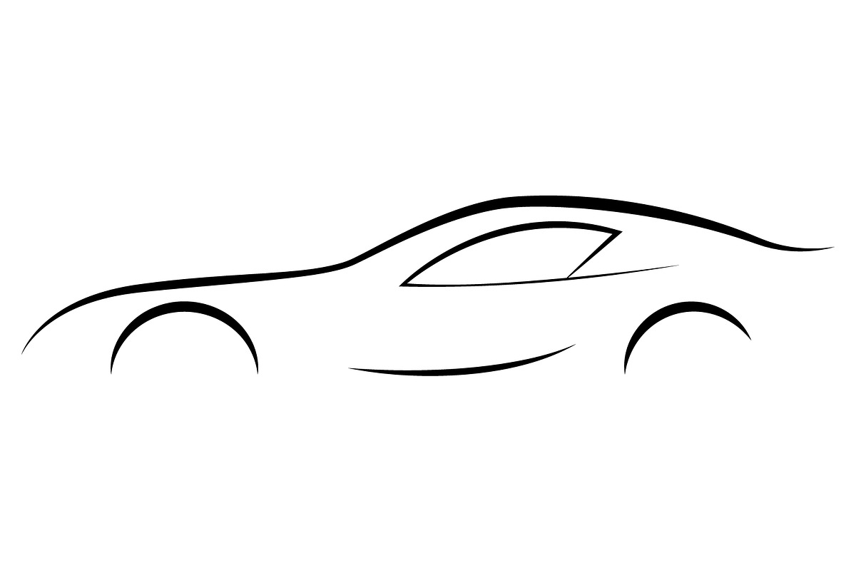 Minimal Car Logo Design, an Outline Icon by Ghagra (Photo 2 of 2)