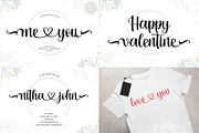 VALENTINE FONT BUNDLE, a Handwritten Font by Letterafa Studio (Thumbnail 3 of 16)