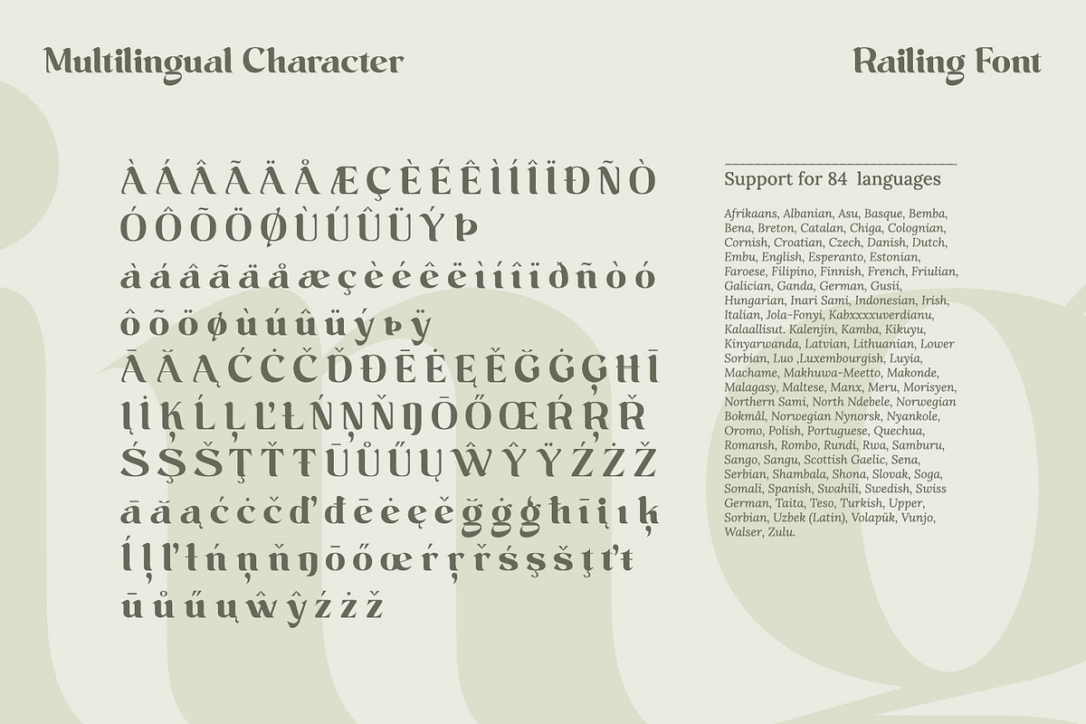Railing, a Script Font by Nathatype (Photo 10 of 10)