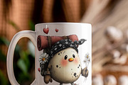 Funny Easter Eggs Clipart Whimsical, an Illustration by one-touch (Thumbnail 2 of 18)