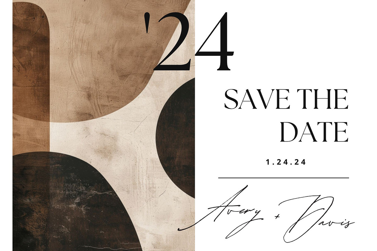 Abstract Boho Wall Art & Cliparts, a Poster Template by ARTOZEN DIGITAL (Photo 11 of 17)