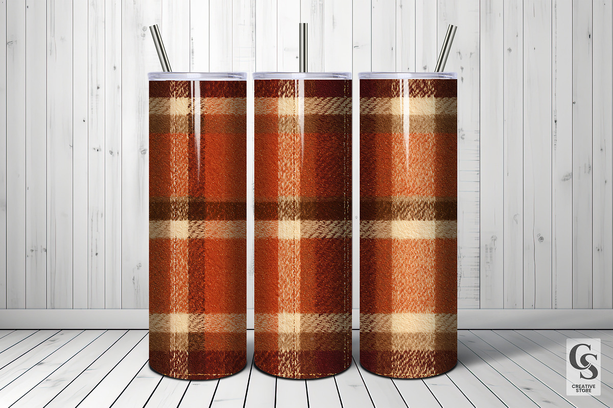 Luxury Autumn Plaid Seamless Pattern, a Pattern Graphic by Creative Store (Photo 5 of 5)