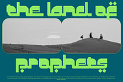 Busta - Arabic Style Display font, a Sans Serif Font by Bentype Studio (Thumbnail 5 of 7)