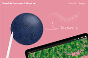Sketch It Procreate 5 Brush set, a Brush Add-On by Littlefield Design (Thumbnail 8 of 12)