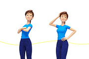 Jenny Cartoon 3D Character Promo Set, a Person Illustration by Oleg Ribar (Thumbnail 9 of 26)