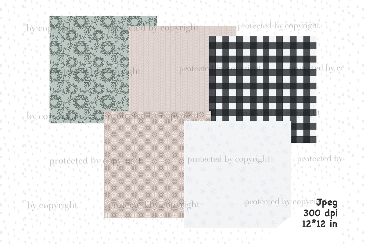 Warm Patterns, a Pattern Graphic by GlamArtZhanna (Photo 2 of 4)