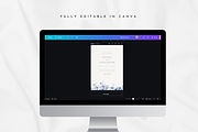 Dusty Blue Wedding Invitation, a Card Template by heynomi (Thumbnail 12 of 13)