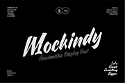 Mockingdy - Handwritten Display Font, a Script Font by Tyedge Studio (Thumbnail 1 of 8)