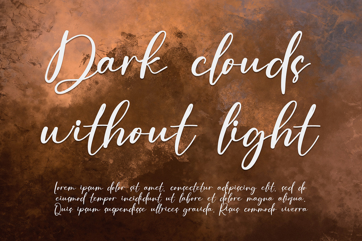 Calligraphy, a Sans Serif Font by FreshTypeINK (Photo 7 of 7)