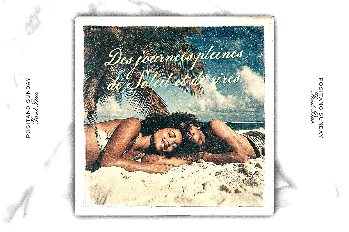 Positano Sunday Font Trio, a Handwritten Font by Ivan Rosenberg (Photo 13 of 18)