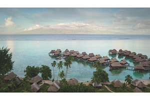 Luxurious overwater bungalows, an Architecture Photo by Goinyk