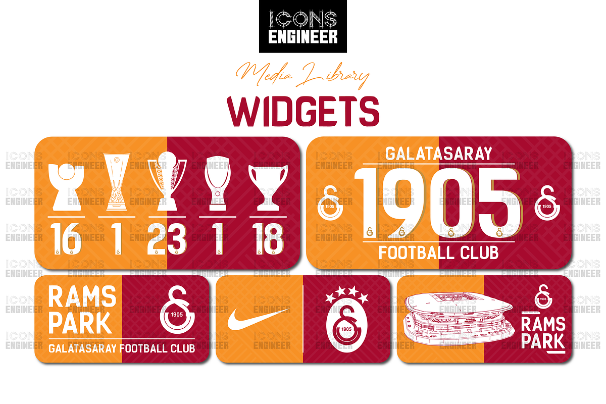 Galatasaray 23/24 Theme Pack | Home, an Icon by IconsEngineer (Photo 6 of 11)