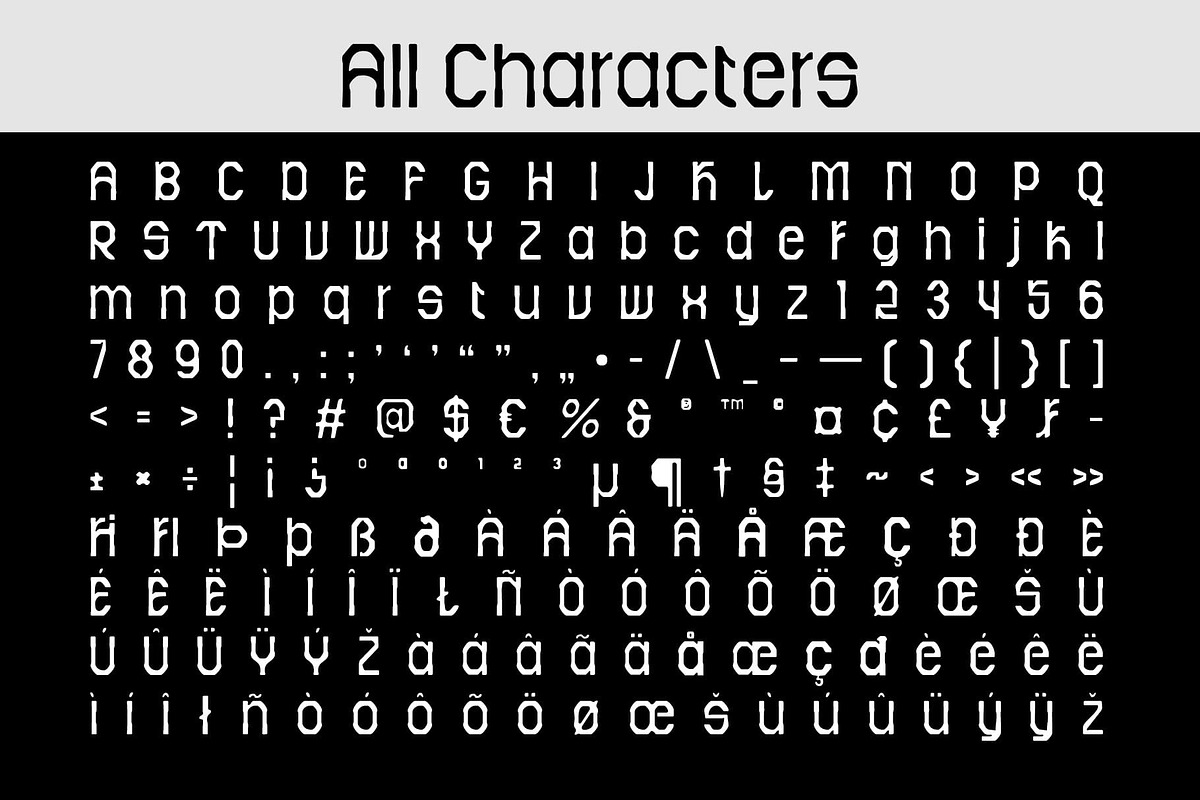 Cybros Blur, a Sans Serif Font by Craft Supply Co. (Photo 8 of 8)