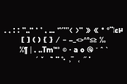 Gythar - Modern Bold Font, a Sans Serif Font by QR Design Studio (Thumbnail 13 of 14)