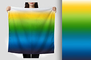 Tropical Gradient Yellow Green Blue, a Background Graphic by Sharon Schwalbe (Thumbnail 5 of 7)