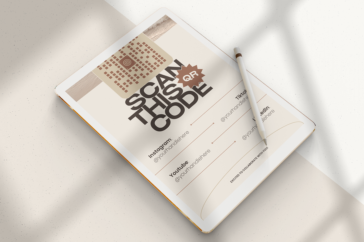 Neutral Digital Business Card, a Marketing Template by Creatif Foundry (Photo 6 of 6)