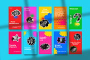 Retro Social Media BUNDLE Kit, a Social Media Template by Artisan Vibes (Thumbnail 8 of 10)