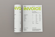 White Minimal Invoice, a Stationery Template by Neermana (Thumbnail 3 of 4)