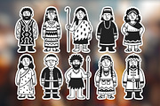 World’s Indigenous Peoples Graphics, a Person Illustration by Ckybe's Corner (Thumbnail 2 of 10)