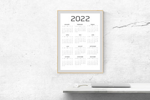 2022 Calendar Template