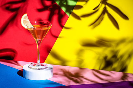 Yellow bird cocktail with white rum, liquor and lime juice in ma, a Food & Drink Photo by 5PH