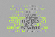 Neofloc, a Sans Serif Font by OWL KING (Thumbnail 12 of 14)
