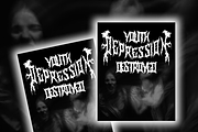 Nekros - Metal Font, a Font by PutraCetol Studio (Thumbnail 10 of 11)