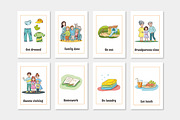 Printable Chore Clip Art Cards, a Card Template by svetodesign (Thumbnail 4 of 9)