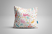 Rabbit vector seamless patterns., a Pattern Graphic by Orangepencil (Thumbnail 3 of 3)