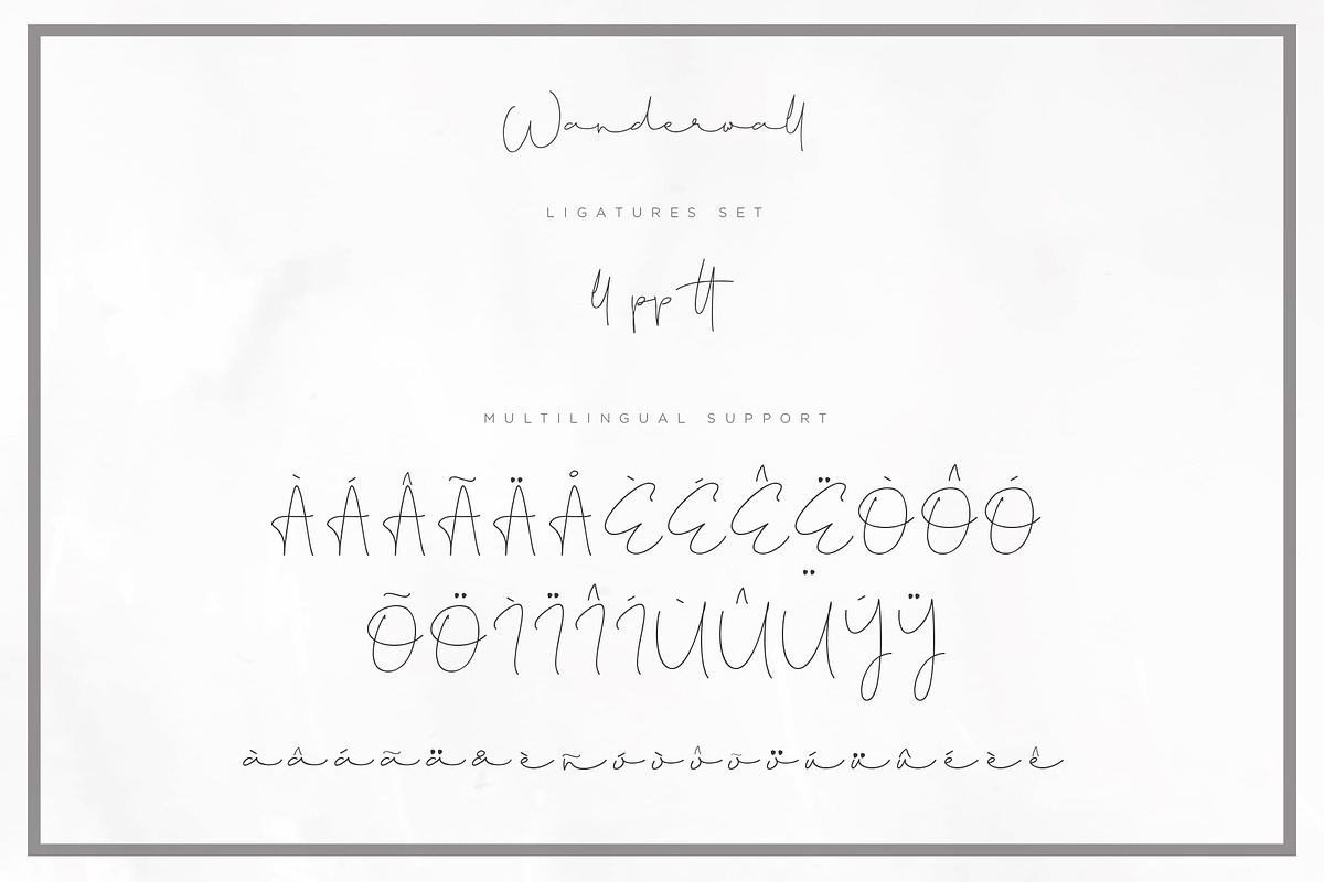 Wanderwall, a Script Font by Chocotype Std (Photo 10 of 10)
