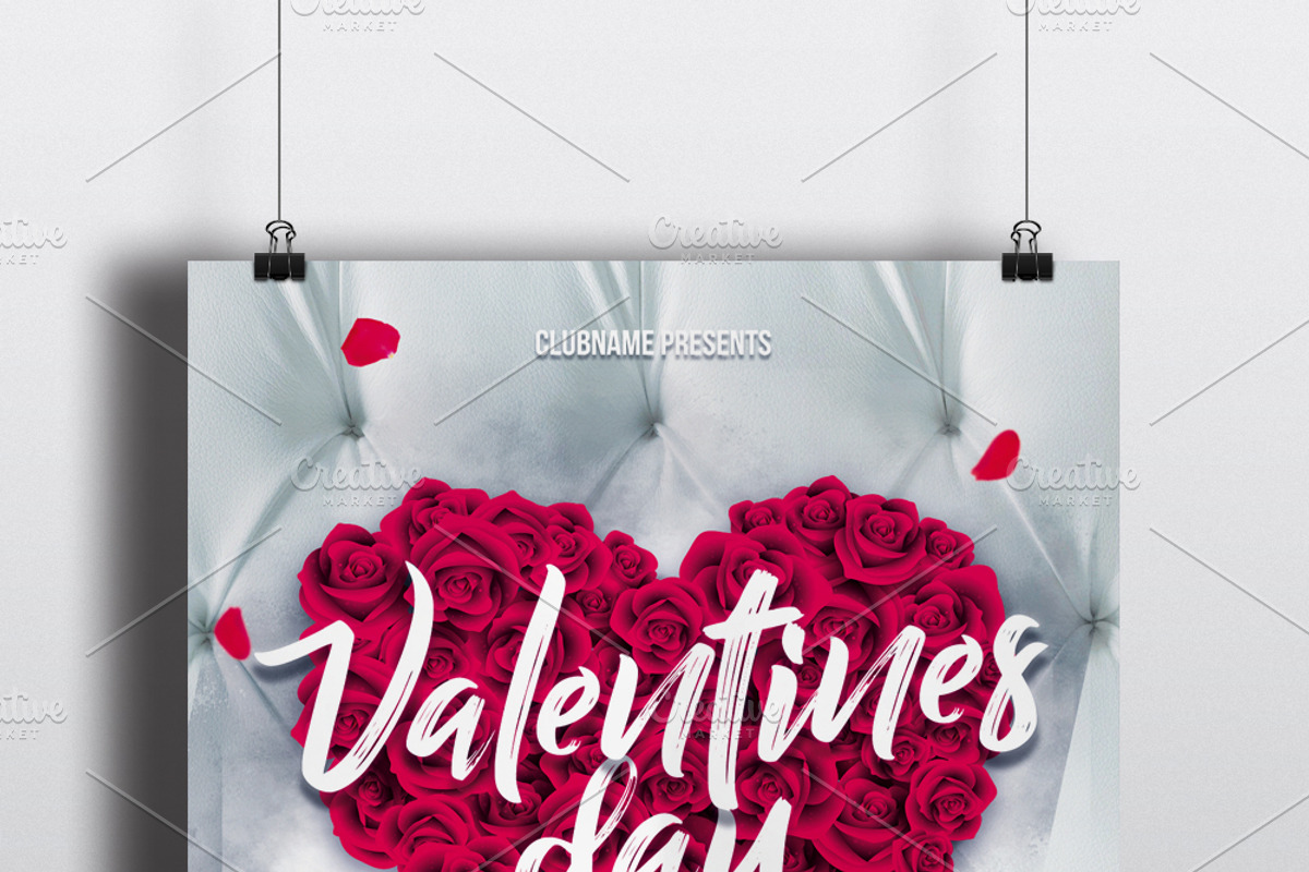 Valentines Day Flyer, a Flyer Template by Malaxay (Photo 2 of 2)