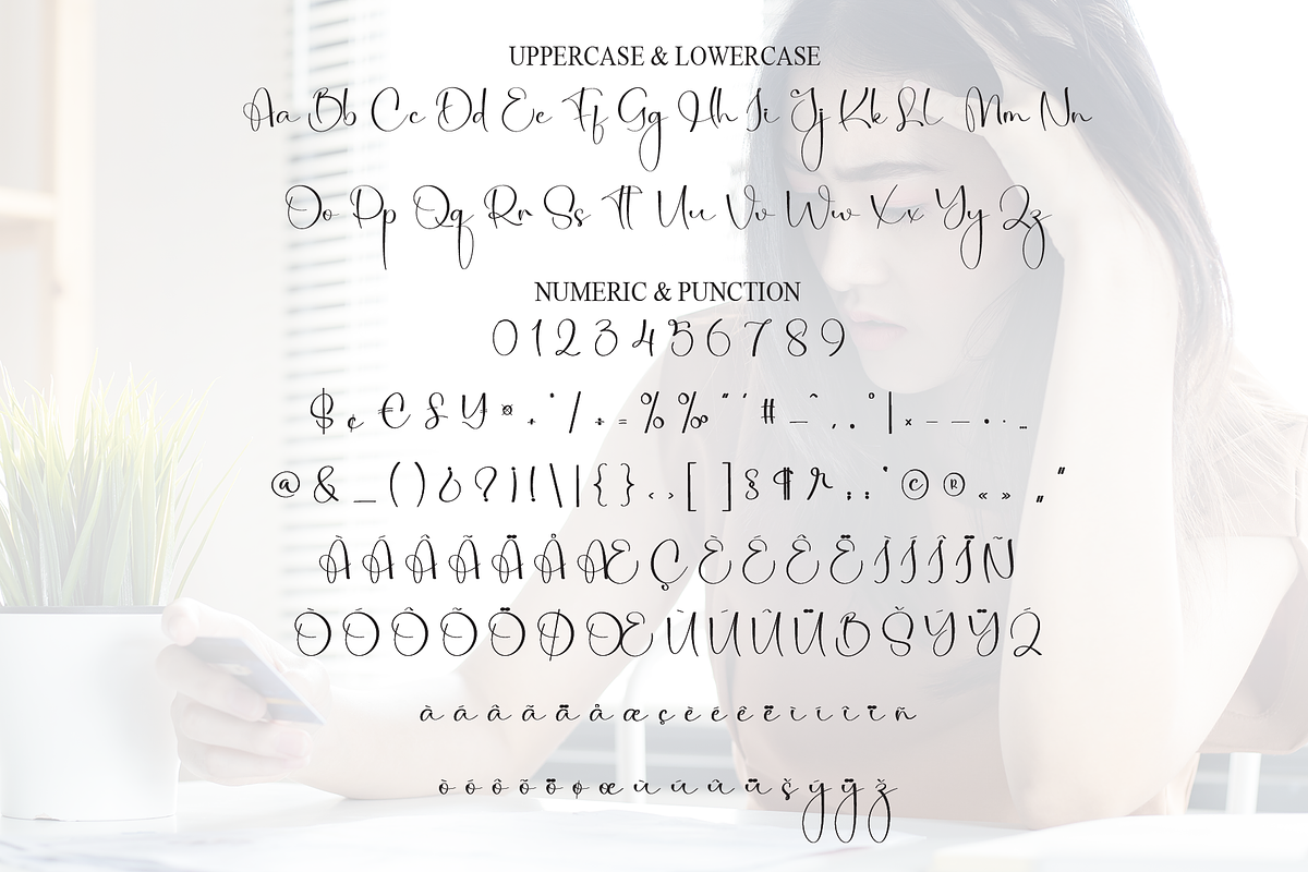 Overthink | Script Font, a Handwritten Font by Scratchones (Photo 7 of 9)