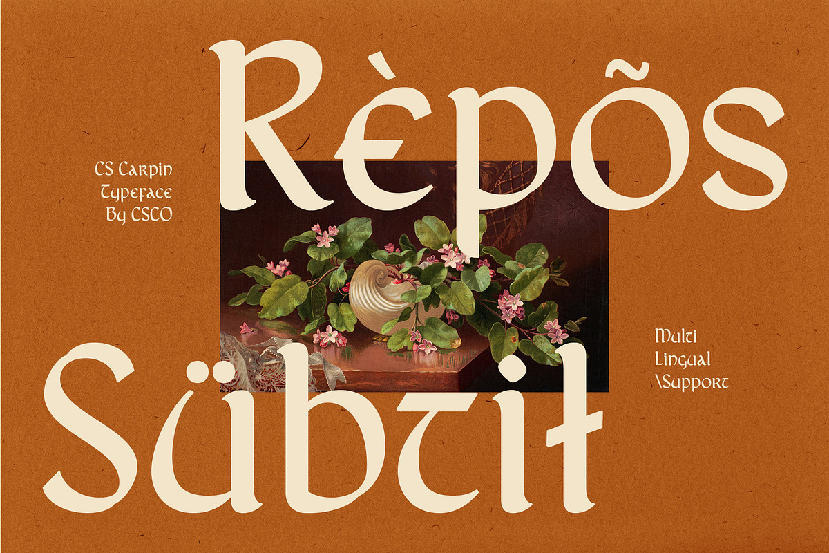 CS Carpin – Uncial Font, a Serif Font by Craft Supply Co. (Photo 5 of 8)