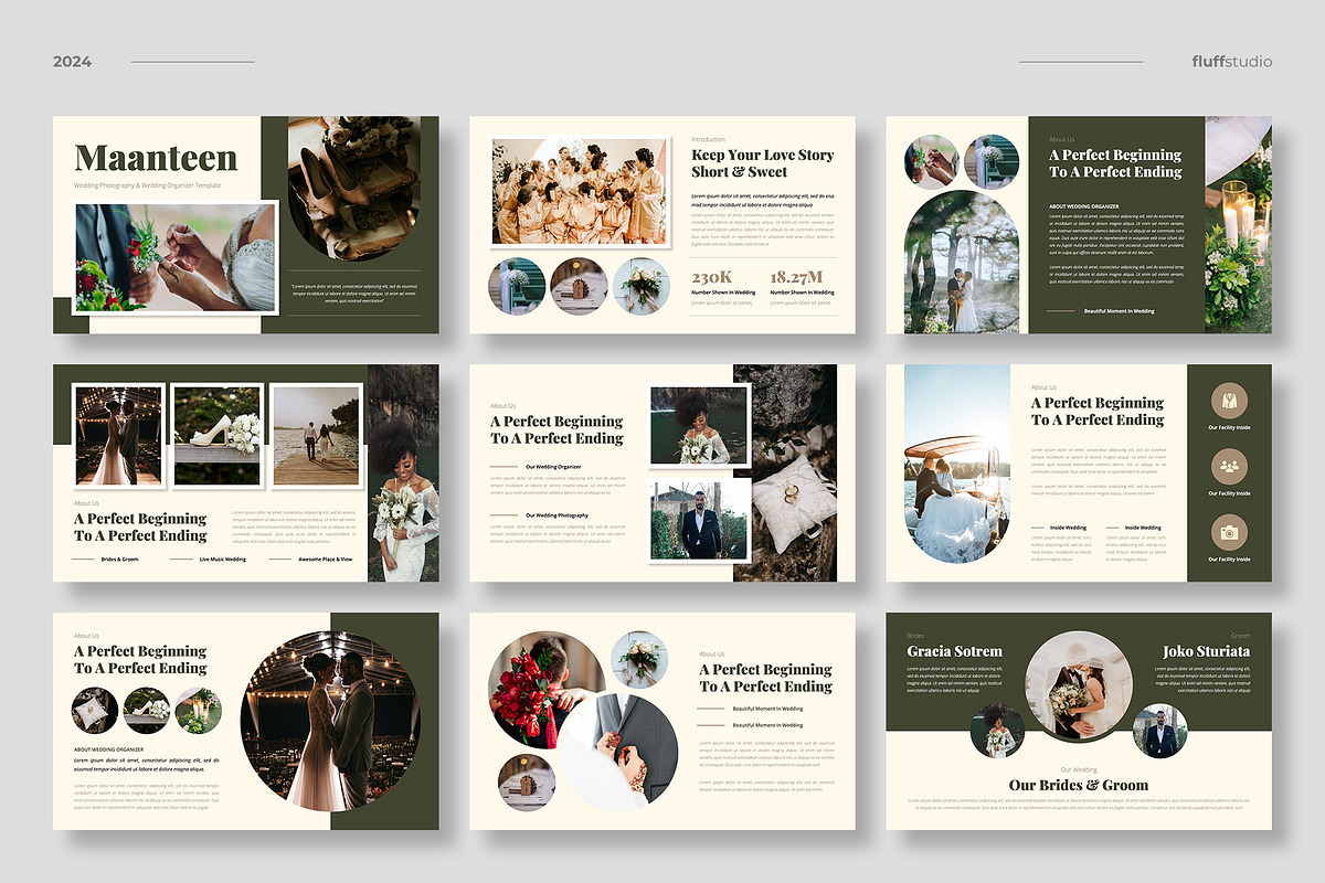 Wedding Powerpoint Template, a Presentation Template by fluffstudio (Photo 2 of 4)