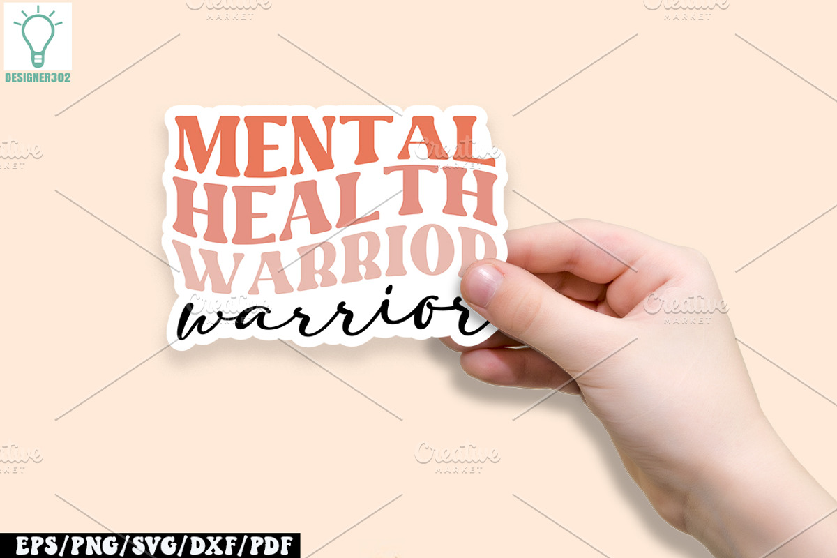 Boho Mental Health Sticker Bundle, a Graphic by Designer302 (Photo 10 of 22)