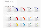 11oz Accent Mug Video Mockup, a Cups & Container Mockup by MockupsBox (Thumbnail 4 of 7)