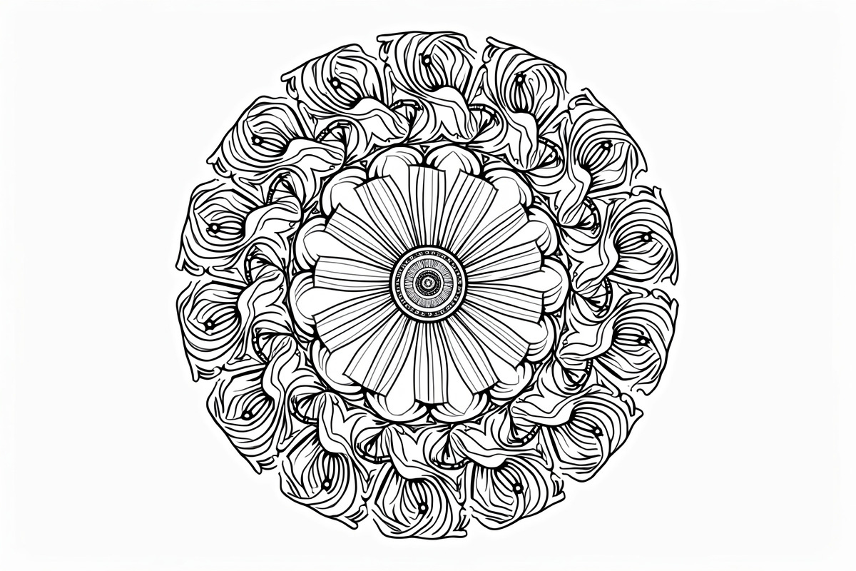 Elegant Hand-Drawn Mandala Designs, an Object Graphic by BIPLOB EXPERT (Photo 12 of 13)