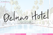 Flamingo Park + Bonus 10 Icons, a Script Font by PaperGlossCo (Thumbnail 3 of 6)