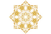 Damask Vector Oriental Pattern, a Decorative Illustration by FineArtStudio (Thumbnail 1 of 3)