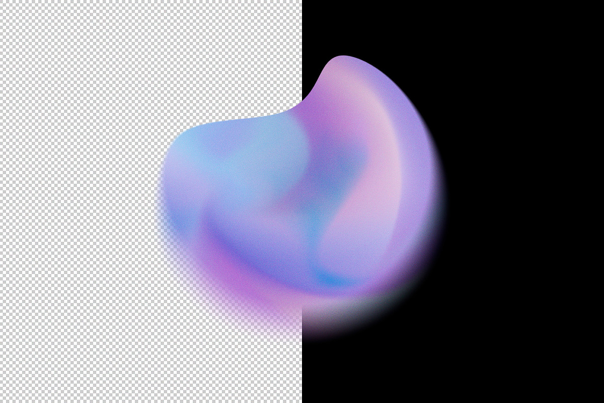 Chroma Gradient Shapes Collection, a Texture Graphic by pixelbuddha.net (Photo 9 of 21)