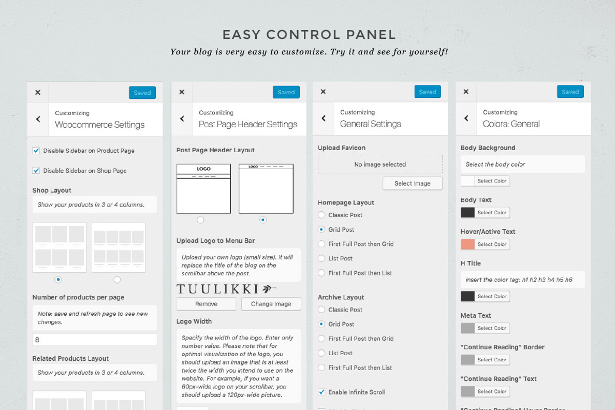 TUULIKKI Nordic Blog & Shop Theme, a WordPress Template by Sparrow & Snow (Photo 5 of 5)